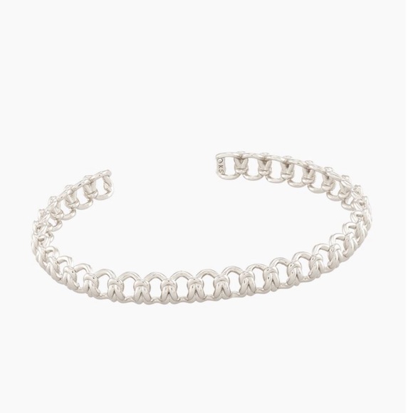 Kendra Scott Jewelry - NWT! Kendra Scott Fallyn small cuff bracelet in silver